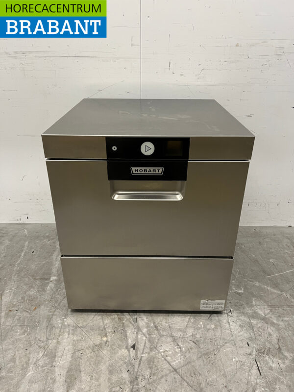 Stainless steel Hobart Glass Rinser with drain pump 230V Catering