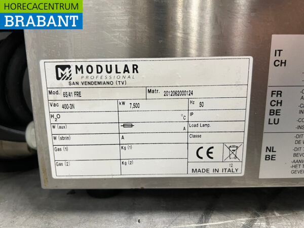 Stainless steel Modular Fryer 10 liters 400V Catering - Image 6