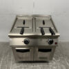 Stainless steel Modular Double fryer 2 x 17 liters 33 kW 400V Catering