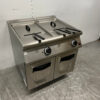 Stainless steel Modular Double fryer 2 x 17 liters 33 kW 400V Catering - Image 3