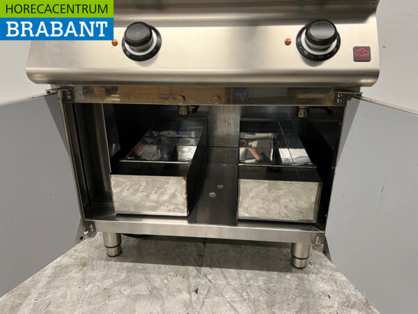 Stainless steel Modular Double fryer 2 x 17 liters 33 kW 400V Catering - Image 5