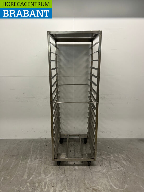 Stainless steel Regal Cart Mobile 32 x 60/40 cm plates Catering Bakery