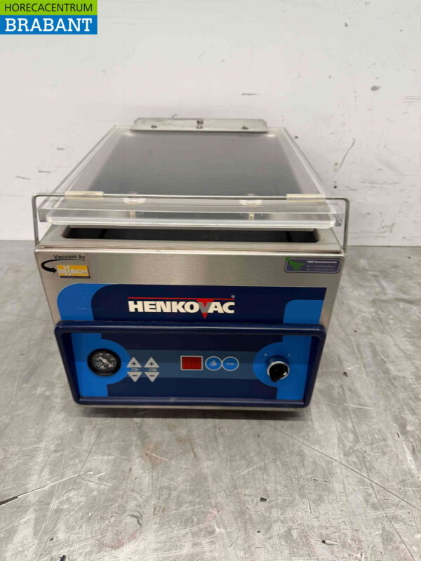 Stainless steel Henkovac Mini/120ST ECO Vacuum machine Vacumizer 260 mm 230V Catering