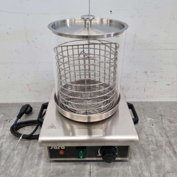 Stainless steel Hotdog cooker Hotdog warmer Hotdog 230V Catering