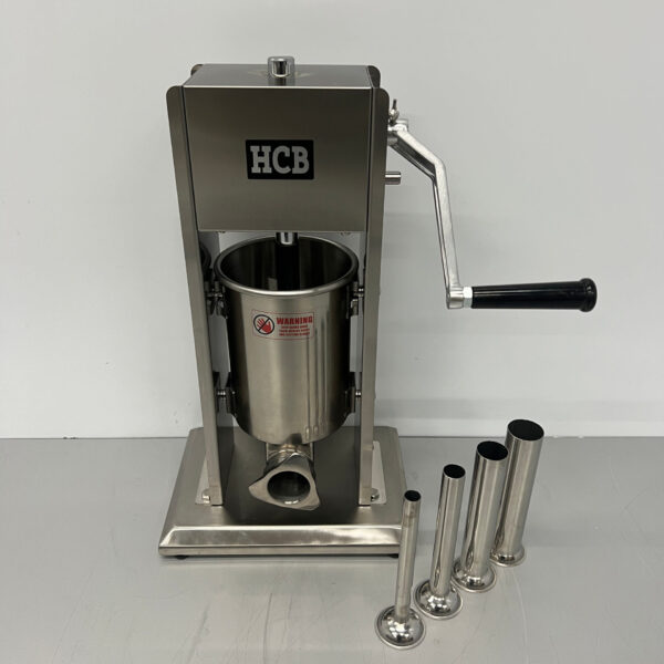 Stainless steel Vertical stuffing can stopper sausage filler 3 liters Catering Butchery