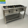 HCB stainless steel Pancake Stove 3 burners 3 x 8 kW 129 cm GAS Catering - Image 3