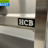 HCB stainless steel Pancake Stove 3 burners 3 x 8 kW 129 cm GAS Catering - Image 6