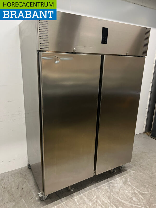 Stainless steel Polaris AD 140 BT Double door 2 door Freezer Freezer 1400 liters 230V Horeca - Image 3