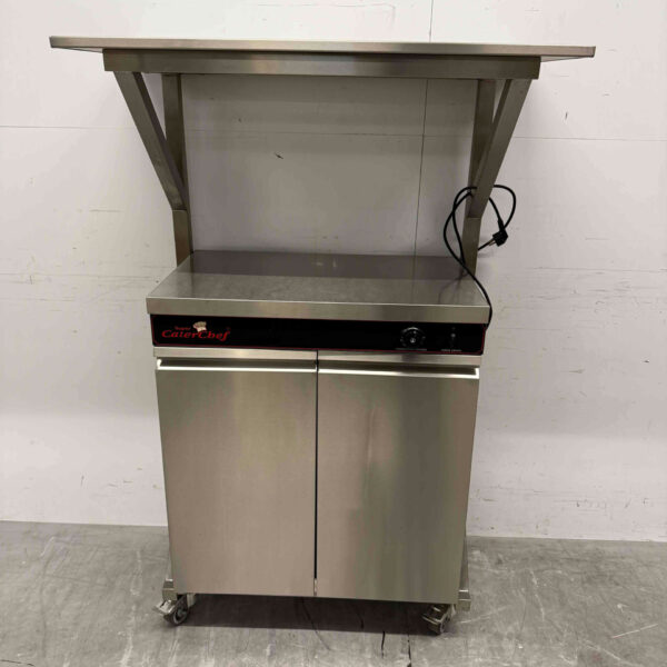 Stainless steel CaterChef Plate Warmer 120 plates 230V Catering