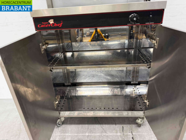 Stainless steel CaterChef Plate Warmer 120 plates 230V Catering - Image 4