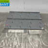 Stainless steel Double wall shelf 120 x 40 cm Horeca