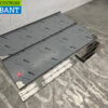 Stainless steel Double wall shelf 120 x 40 cm Horeca - Image 3