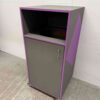 Mobile wooden Trash can Garbage can 59 cm Catering - Image 2