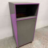 Mobile wooden Trash can Garbage can 59 cm Catering - Image 3