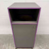 Mobile wooden Trash can Garbage can 59 cm Catering - Image 5