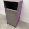 Mobile wooden Trash can Garbage can 59 cm Catering - Image 7