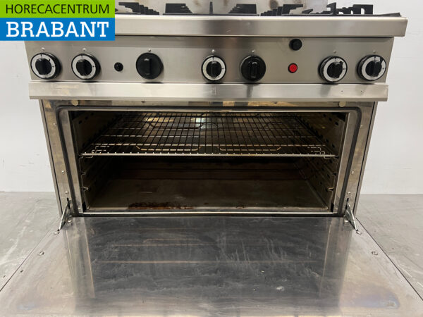 Stainless steel 6 burner stove gas stove 105 cm GAS Horeca - Image 4