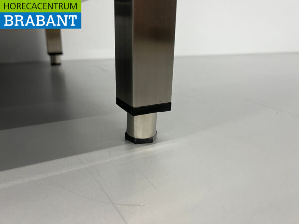 Stainless steel Sink table double sinks Premium-line 200 cm Horeca - Image 5
