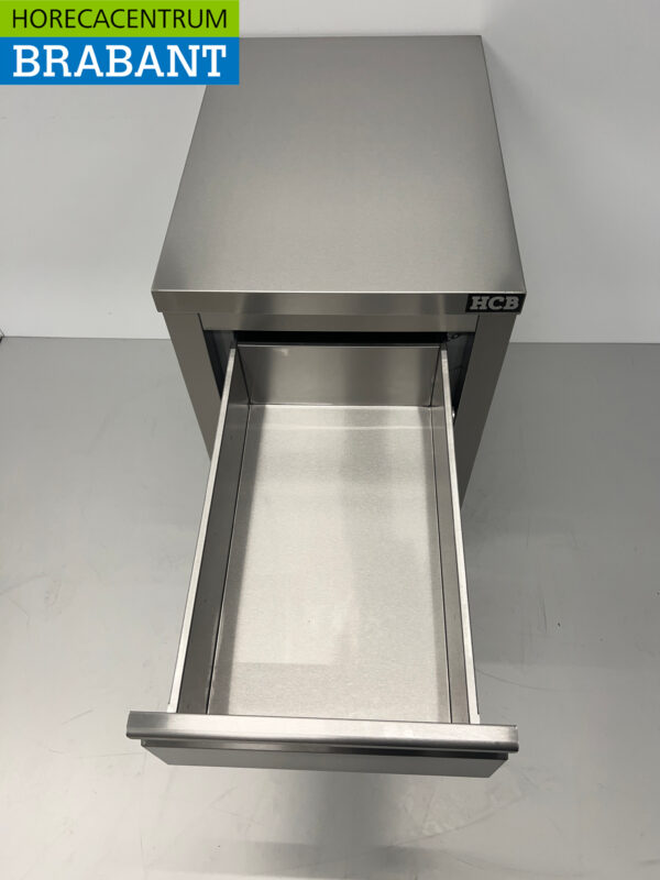Stainless steel Work Cabinet Cabinet Work Table Premium-line Drawer Cabinet 3 drawers 50 cm Hospitality - Image 5