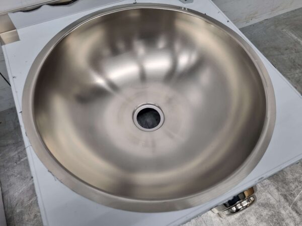 Stainless steel Sink Sink with knee operation 40 x 40 cm Hospitality - Image 4