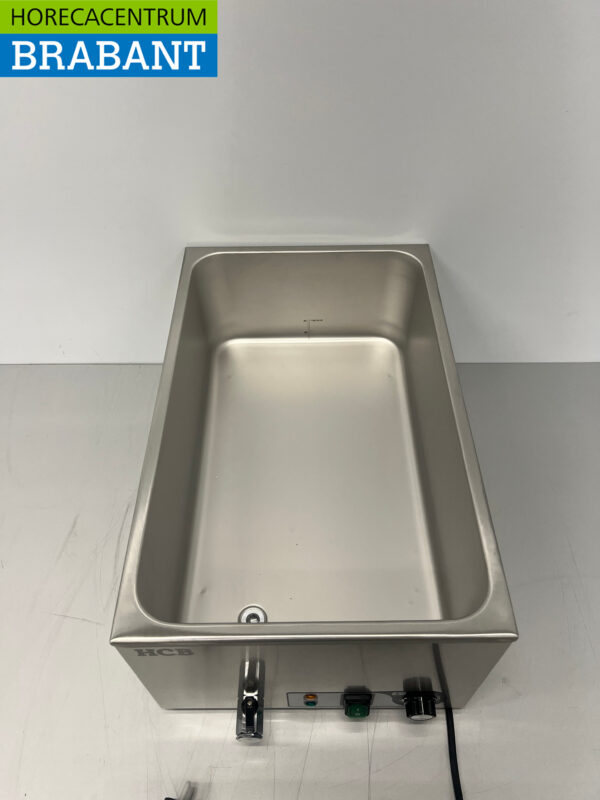Stainless steel Bain marie 3 x 1/3 GN 230V Horeca - Image 5