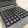 Stainless steel Waffle Iron Liege Waffles 230V Catering - Image 5