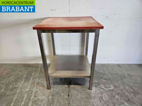 Stainless steel Polyethylene PE Cutting Table Work Table Premium-line 200 cm Catering Butchery (kopie) (kopie) (kopie) (kopie)