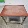 Stainless steel Polyethylene PE Cutting Table Work Table 99 x 70 x 93 cm Catering Butchery - Image 4