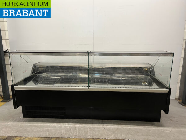 Combisteel Refrigerated Display Case Snack Display Case 258.5 cm 230V Catering Fries Counter