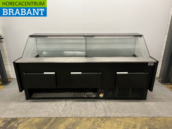 Combisteel Refrigerated Display Case Snack Display Case 258.5 cm 230V Catering Fries Counter - Image 4