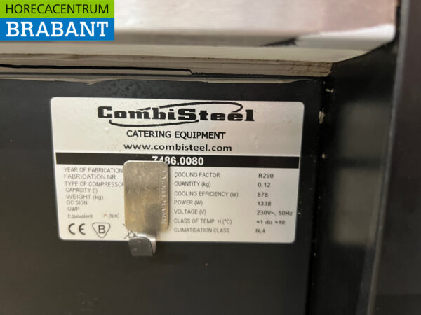 Combisteel Refrigerated Display Case Snack Display Case 258.5 cm 230V Catering Fries Counter - Image 6