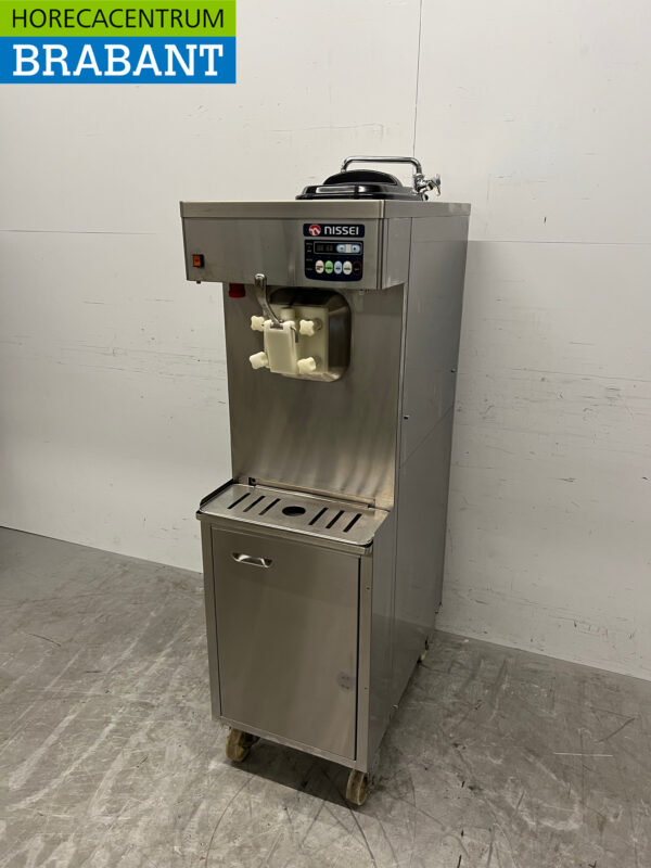 Stainless steel Nissei Soft ice cream machine 400V Catering Fries Tent - Image 2