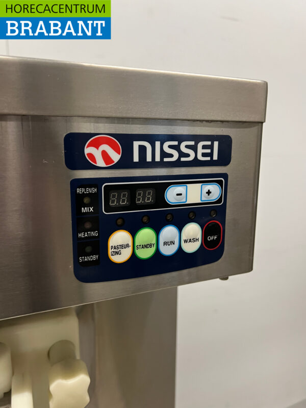 Stainless steel Nissei Soft ice cream machine 400V Catering Fries Tent - Image 4