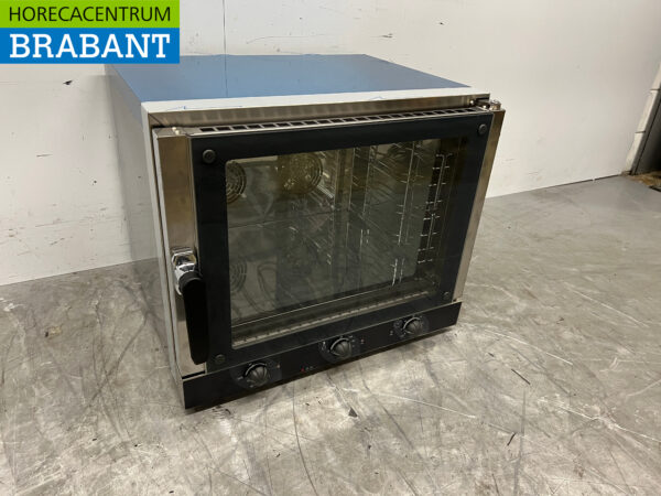 Stainless steel Tecnodom Hot air oven Convection oven 4 x 1/1 GN 230V Horeca - Image 3