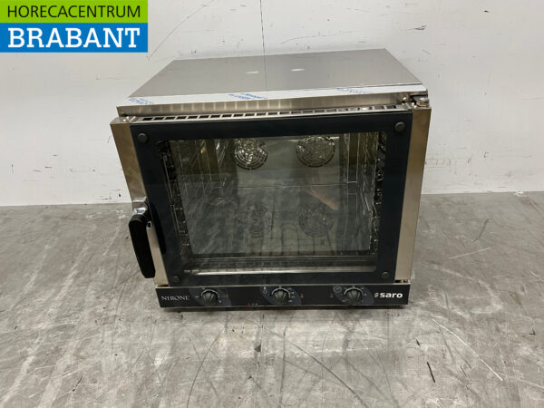 Stainless steel Saro Hot air oven Convection oven 4 x 1/1 GN 230V Horeca