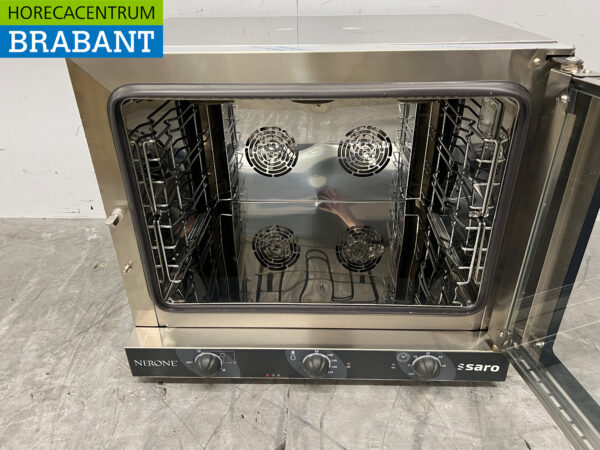Stainless steel Saro Hot air oven Convection oven 4 x 1/1 GN 230V Horeca - Image 4
