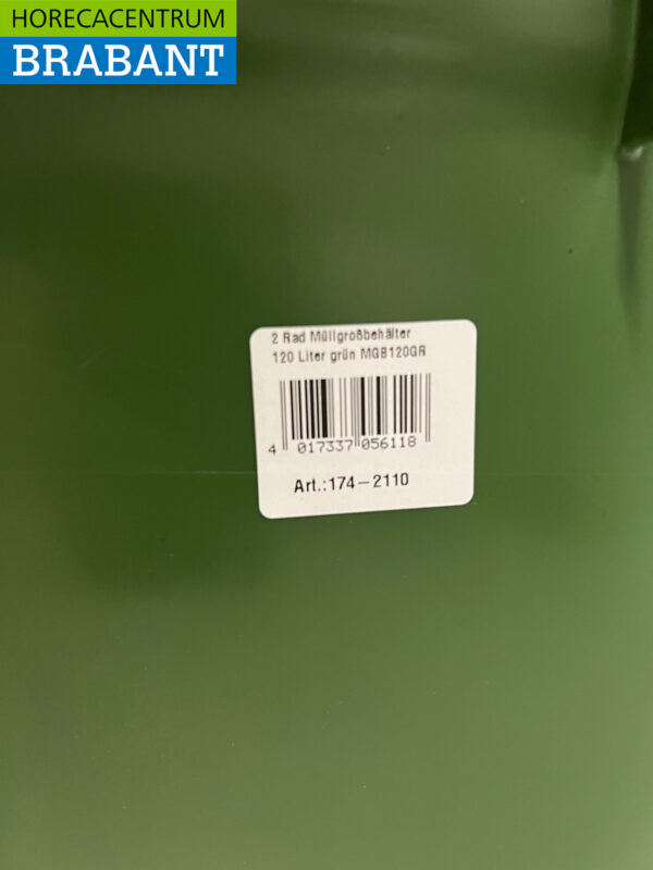 Saro large waste container 120 liters Green Catering - Image 5