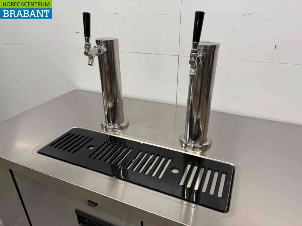 Polar G-Series direct draw keg beer dispenser, double tap 124.7 cm 230V Horeca - Image 4