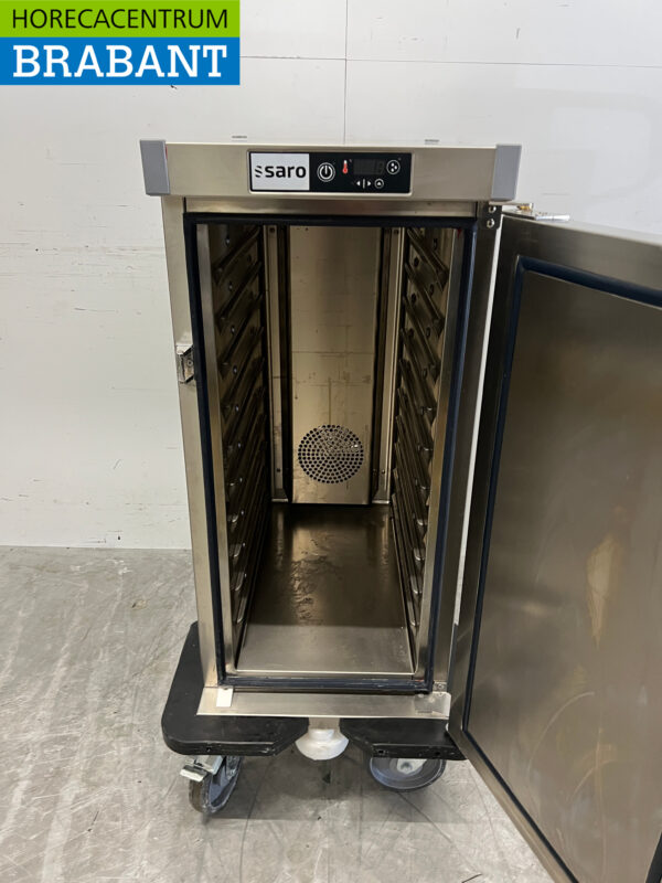 Stainless steel Saro Heated Banquet Cart Steam 10 x 1/1 GN 230V Catering - Image 4