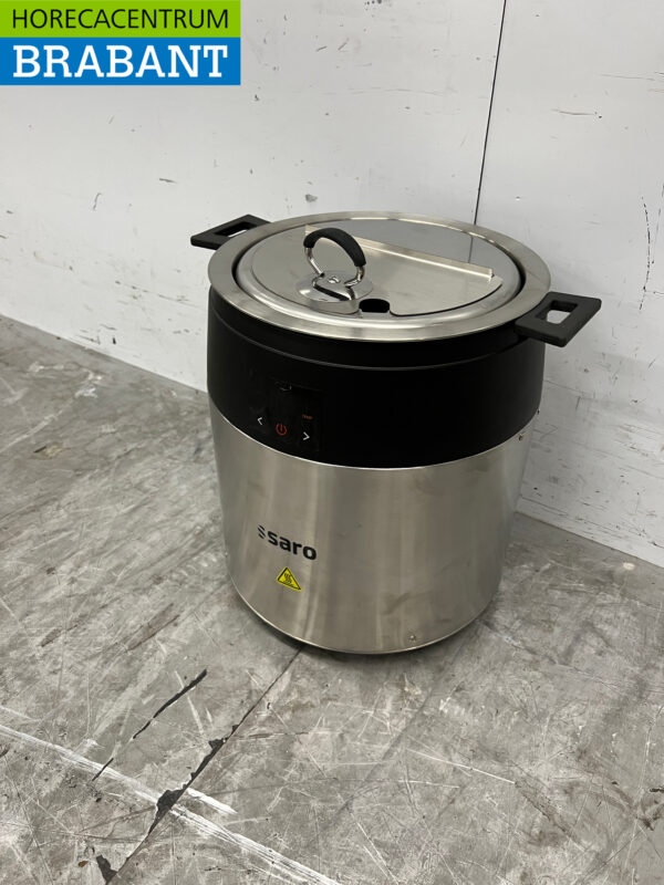 Stainless steel Saro SKA-10 Soup kettle 10 liter 230V Catering - Image 2