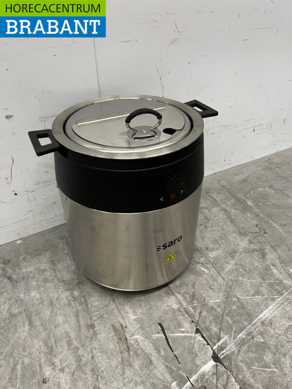 Stainless steel Saro SKA-10 Soup kettle 10 liter 230V Catering - Image 3