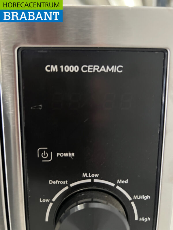 Stainless steel Caso Microwave 1000 watts 230V Catering - Image 5