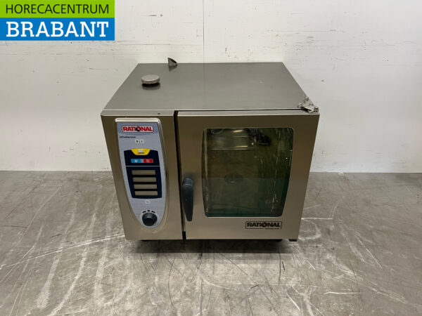 Stainless steel Rational Self Cooking Center Combisteamer 6 x 1/1 GN 400V Horeca