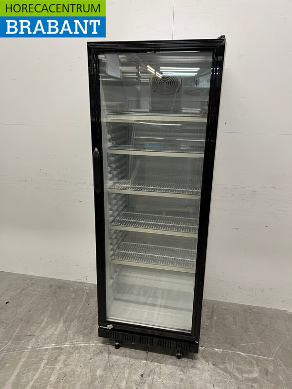 Zorro Glass door refrigerator 360 liters 230V Catering