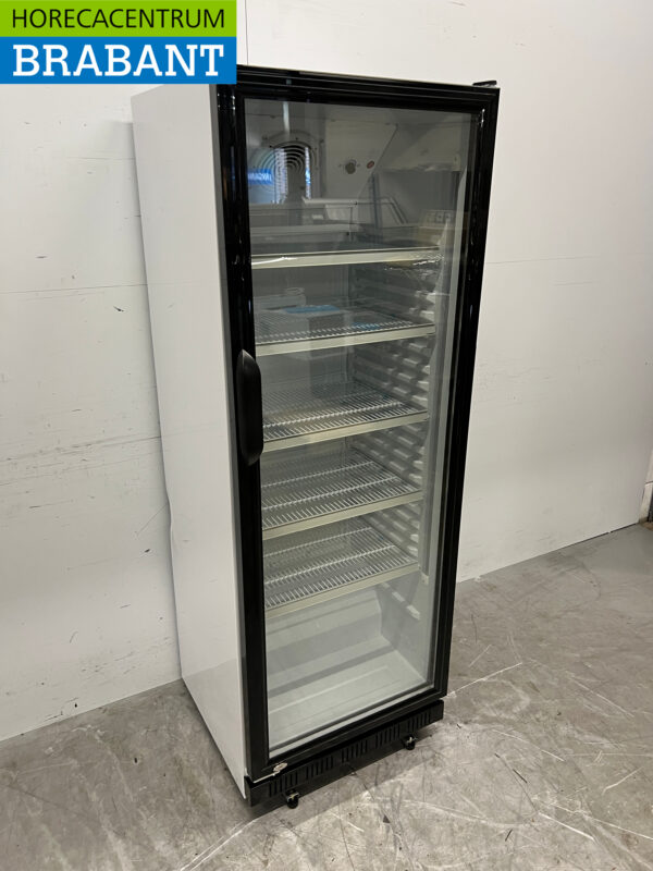 Zorro Glass door refrigerator 360 liters 230V Catering - Image 3
