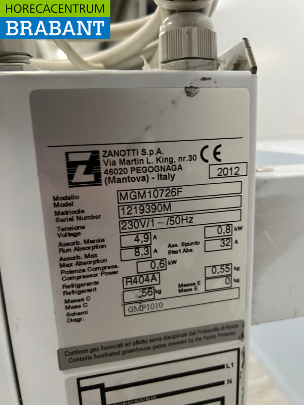 Zanotti Refrigeration Unit Refrigerator Plug-in unit 230V Horeca - Image 6