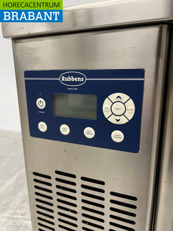 Stainless steel Rubbbens Blastchiller 3 x 1/1 GN 230V Horeca - Image 5
