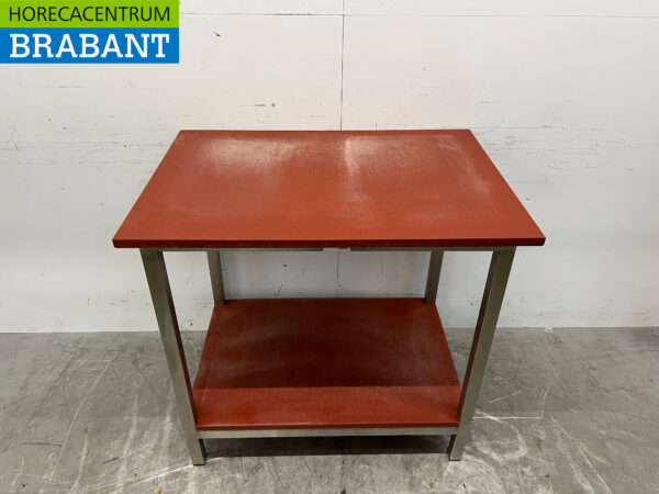 Stainless steel Cutting Table Polyethylene 100 x 70 x 94 cm Catering Butchery