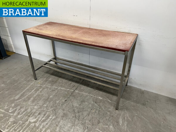 Stainless steel Cutting Table Polyethylene 150 x 60 x 87.5 cm Catering Butchery - Image 2