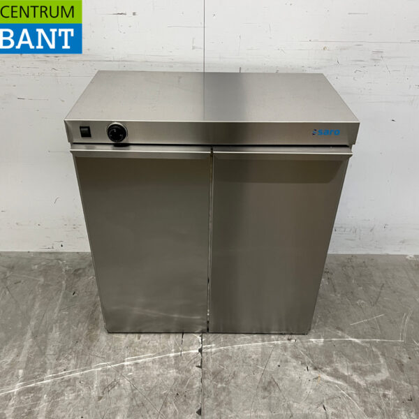 Stainless steel Saro plate warmer 120 plates up to 30 cm 230V Horeca